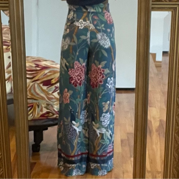 H&M x GP & J BAKER HIGH WAIST PANTS SIZE US 4 - Picture 2 of 7